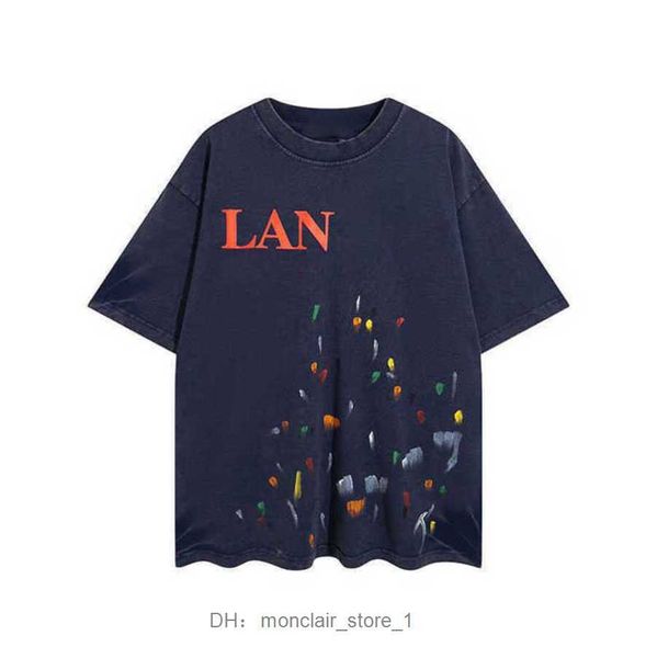 lanvin t shirt 2023 designer letter printing ink splashing color dots short sleeve men's and women's lovers t-shirt trend navy d25, White;black
lanvin t shirt 2023 designer letter printing ink splashing color dots short sleeve men's and women's lovers t-shirt trend navy d25, White;black