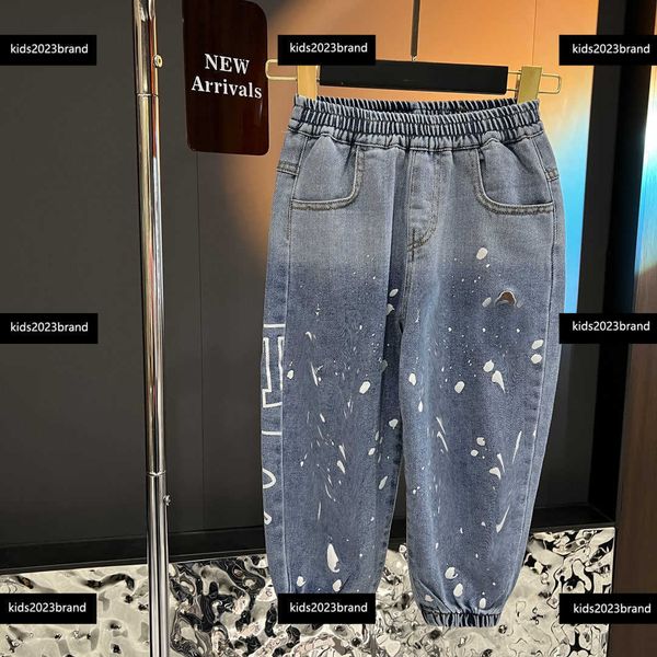 kids pants child clothing baby bottoms spring trousers embroidered logo spotted jeans size 110-150 cm mar01, Blue
kids pants child clothing baby bottoms spring trousers embroidered logo spotted jeans size 110-150 cm mar01, Blue