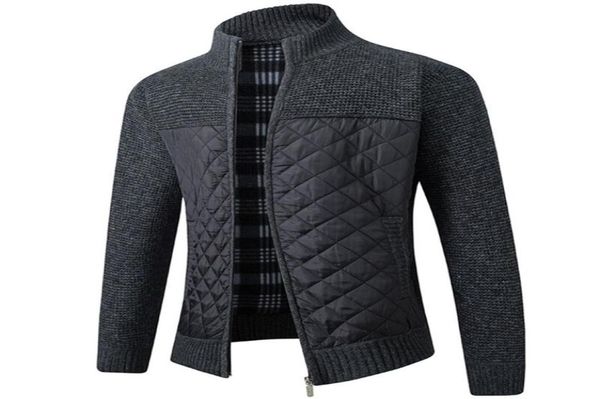 autumn winter mandarin collar men cardigan thick patchwork pocket zipper soft warm coat knitted casual male sweater pull homme 2018402872, White;black
autumn winter mandarin collar men cardigan thick patchwork pocket zipper soft warm coat knitted casual male sweater pull homme 2018402872, White;black