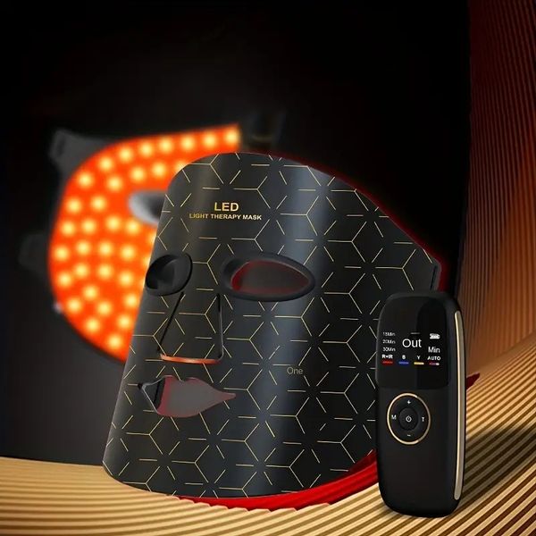 led face mask, flexible silicone 4 colors lights pn beauty mask for reduce the look of aging smooth fine lines and wrinkles, rejuvenation &
led face mask, flexible silicone 4 colors lights pn beauty mask for reduce the look of aging smooth fine lines and wrinkles, rejuvenation &