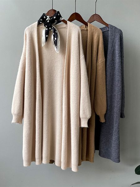 women's knits tee casual autumn winter knitted cardigan coat sweater female vintage outerwear solid lady clothes 230817, White
women's knits tee casual autumn winter knitted cardigan coat sweater female vintage outerwear solid lady clothes 230817, White