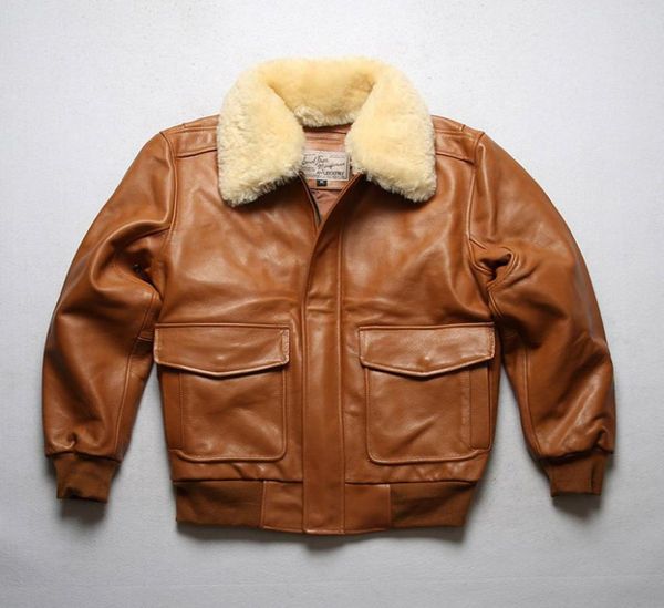 yellow brown air force flight bomber genuine cow leather jacket avirexfly flocking jackets with lamb fur collar7648790, Black
yellow brown air force flight bomber genuine cow leather jacket avirexfly flocking jackets with lamb fur collar7648790, Black