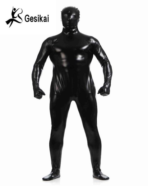 men039s metallic shiny zentai full bodysuit back zipper costum made tights suits men039s full bodysuit cosplay halloween cos1196679, Black
men039s metallic shiny zentai full bodysuit back zipper costum made tights suits men039s full bodysuit cosplay halloween cos1196679, Black