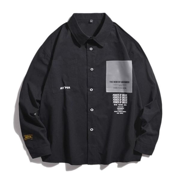 men shirt long sleeve cotton mens shirts spring autumn casual shirt streetwear men fashions button balck shirts for1331472, White;black
men shirt long sleeve cotton mens shirts spring autumn casual shirt streetwear men fashions button balck shirts for1331472, White;black