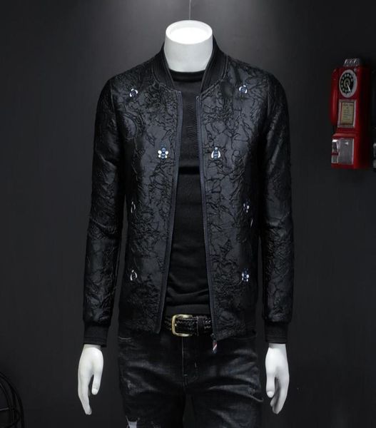 men039s embroidered jacket 2022 spring and autumn new korean version casual trend handsome allmatch baseball uniform2101279, Black;brown
men039s embroidered jacket 2022 spring and autumn new korean version casual trend handsome allmatch baseball uniform2101279, Black;brown