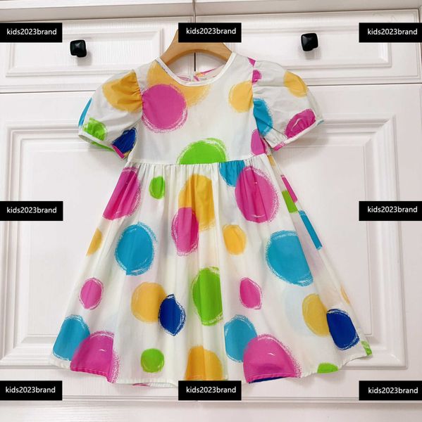 designer girls dress colorful dot printing baby clothes size 100-150 cm fashion summer wrinkle skirt new arrival april07, Red;yellow
designer girls dress colorful dot printing baby clothes size 100-150 cm fashion summer wrinkle skirt new arrival april07, Red;yellow