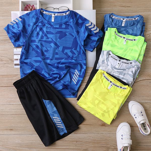 clothing sets summer breathable outdoor quick dry t shirt shorts kids workout baby boys 2 pieces for 3 14 years 230818, White
clothing sets summer breathable outdoor quick dry t shirt shorts kids workout baby boys 2 pieces for 3 14 years 230818, White
