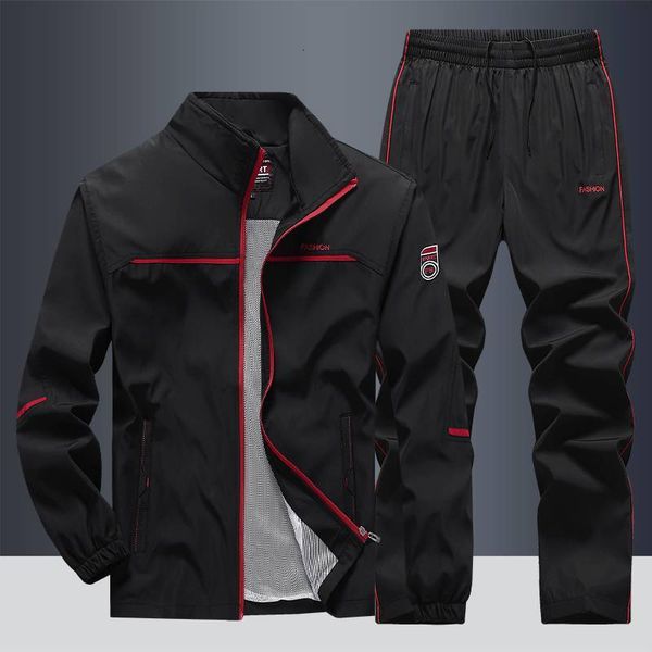 mens tracksuits spring autumn men set two piece black casual tracksuit hip hop streetwear running sport outdoor fashion oversize clothes 230, Gray
mens tracksuits spring autumn men set two piece black casual tracksuit hip hop streetwear running sport outdoor fashion oversize clothes 230, Gray