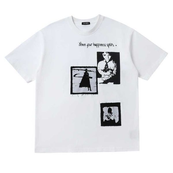 men's t-shirts raf character letter sticker printed short sleeved niche cleanfit american os loose and versatile high street base t-shi, White;black
men's t-shirts raf character letter sticker printed short sleeved niche cleanfit american os loose and versatile high street base t-shi, White;black