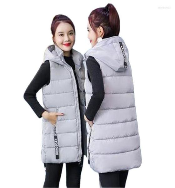 women039s vests autumn winter women waistcoat 2022 female sleeveless outerwear jacket hooded warm long coat colete feminino gil4449163, Black;white
women039s vests autumn winter women waistcoat 2022 female sleeveless outerwear jacket hooded warm long coat colete feminino gil4449163, Black;white