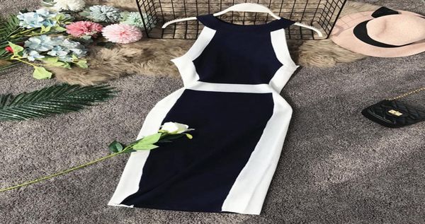 new design women039s fashion retro oneck halter neck sleeveless knitted color block pencil bodycon knee length dress5193522, Black;gray
new design women039s fashion retro oneck halter neck sleeveless knitted color block pencil bodycon knee length dress5193522, Black;gray