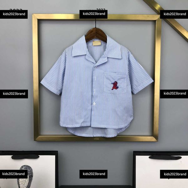 child blouses kids designer clothes embroidered letter pattern baby shirt short sleeved shirt striped decorative summer products, White;black
child blouses kids designer clothes embroidered letter pattern baby shirt short sleeved shirt striped decorative summer products, White;black