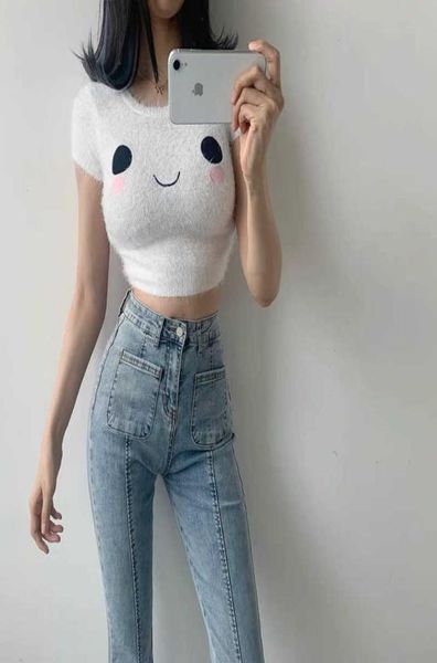 summer short sleeve crop slim round neck furry kawaii smiling face white fashion casual expression clothes 2106047012634
summer short sleeve crop slim round neck furry kawaii smiling face white fashion casual expression clothes 2106047012634