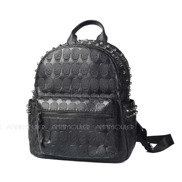 designer bag backpack style annmouler brand designer black skeleton daypack punk rivet school bag rucksack travel bagbackpackqwertyui879
designer bag backpack style annmouler brand designer black skeleton daypack punk rivet school bag rucksack travel bagbackpackqwertyui879