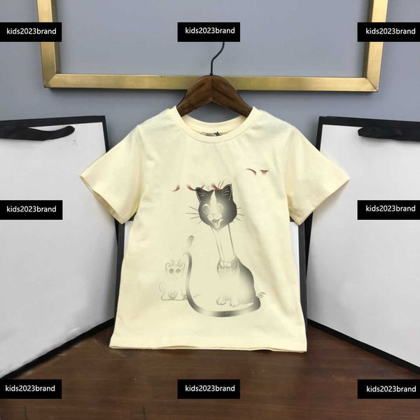 kids short sleeve baby t-shirt child clothing black and white cat pattern summer new arrivals size 100-160 cm mar01, Blue
kids short sleeve baby t-shirt child clothing black and white cat pattern summer new arrivals size 100-160 cm mar01, Blue