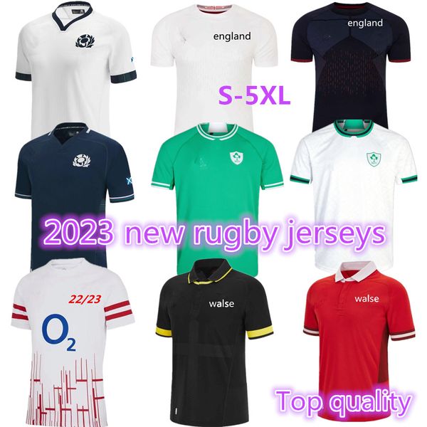 Image of 2023 2024 Ireland Scotland rugby Jerseys 22 23 24 ENGLAND national team Home court Away retro League rugby shirt jersey POLO S-5XL