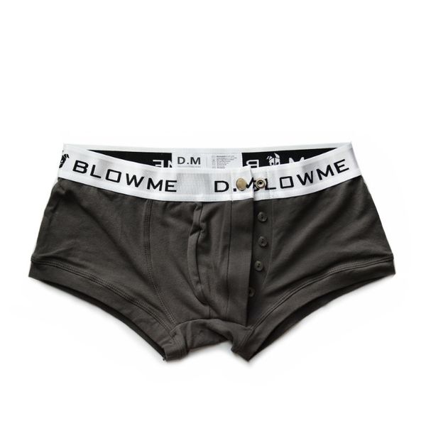 underpants men's underwear low rise personality boxer business button design boyshort fashion soft cotton letters panties 230818, Black;white
underpants men's underwear low rise personality boxer business button design boyshort fashion soft cotton letters panties 230818, Black;white
