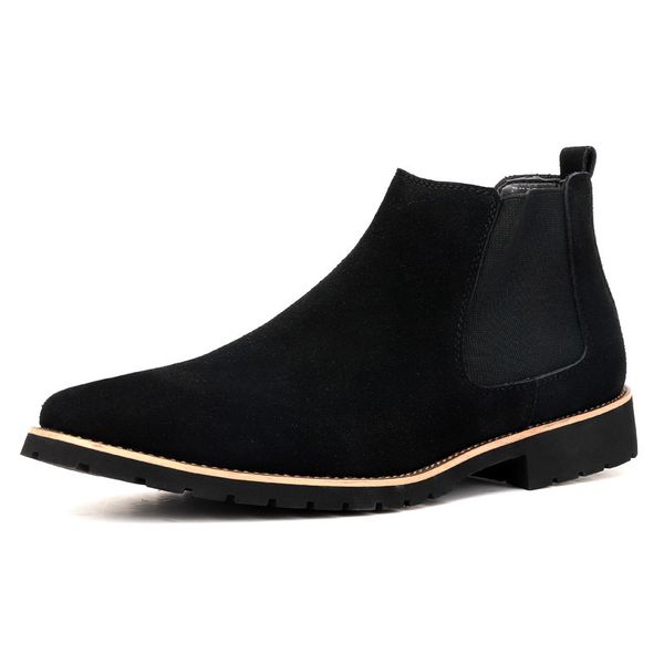 boots size 3948 men's casual chelsea autumn business high shoes formal microfiber leather slipon ankle 230818, Black
boots size 3948 men's casual chelsea autumn business high shoes formal microfiber leather slipon ankle 230818, Black