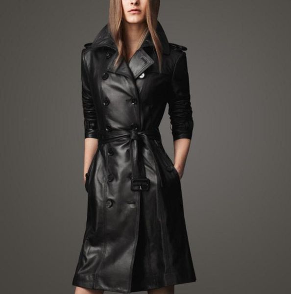 autumn black long leather jacket women fashion coat female windbreaker doublebreasted casual outerwear black large size6233886
autumn black long leather jacket women fashion coat female windbreaker doublebreasted casual outerwear black large size6233886