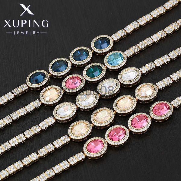 bangle xuping jewelry new arrival fashion elegant colorful crytsal bracelet for women x000778197 j230819, Black
bangle xuping jewelry new arrival fashion elegant colorful crytsal bracelet for women x000778197 j230819, Black