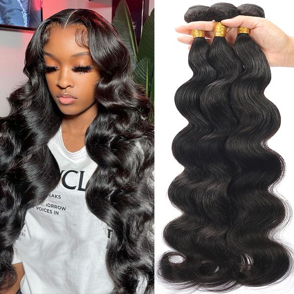 Cheap Body Wave Bundles 30 Inch Brazilian Virgin Human Hair Extensions 12A Raw Remy Unprocessed BodyWave Hair 1 3 4 Bundles Deal, Natural color
Cheap Body Wave Bundles 30 Inch Brazilian Virgin Human Hair Extensions 12A Raw Remy Unprocessed BodyWave Hair 1 3 4 Bundles Deal, Natural color
