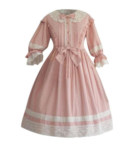 casual dresses gothic lolita dress women autumn winter lace black pink princess girl halloween cosplay costume plus size 106475746, Black;gray 
casual dresses gothic lolita dress women autumn winter lace black pink princess girl halloween cosplay costume plus size 106475746, Black;gray