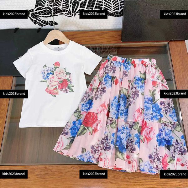 kids designer clothes girl sets summer baby dress size 120-160 cm 2pcs t-shirt and floral printed skirt new product april04, White
kids designer clothes girl sets summer baby dress size 120-160 cm 2pcs t-shirt and floral printed skirt new product april04, White