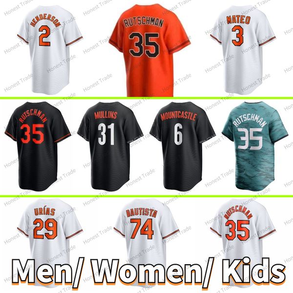 men women kids 35 adley rutschman baseball jersey 8 cal ripken jr. city connect jorge mateo 25 anthony santander dean kremer cedric mullins, Blue;black
men women kids 35 adley rutschman baseball jersey 8 cal ripken jr. city connect jorge mateo 25 anthony santander dean kremer cedric mullins, Blue;black