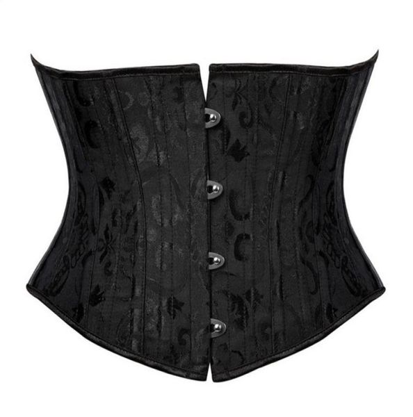 short torso 24 steel boned corset waist trainer body shaper brocade jaquard underbust corset women slimming belt black white xs3x7587829
short torso 24 steel boned corset waist trainer body shaper brocade jaquard underbust corset women slimming belt black white xs3x7587829