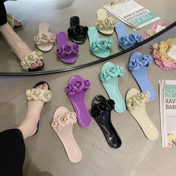 fashion women slippers trendy beach sandals with three-dimensional decorations, Black
fashion women slippers trendy beach sandals with three-dimensional decorations, Black