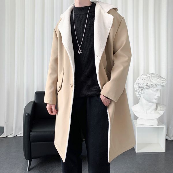 men's jackets mens windbreaker long fleece trench coat harajuku midlength casual hip hop hooded outwear streetwear overcoats 230818, Black;brown
men's jackets mens windbreaker long fleece trench coat harajuku midlength casual hip hop hooded outwear streetwear overcoats 230818, Black;brown
