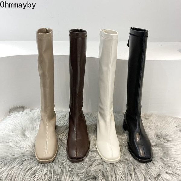 boots winter long boot shoes fashion square toe knee high bootties ladies elegant low heel knight booties 230818, Black
boots winter long boot shoes fashion square toe knee high bootties ladies elegant low heel knight booties 230818, Black