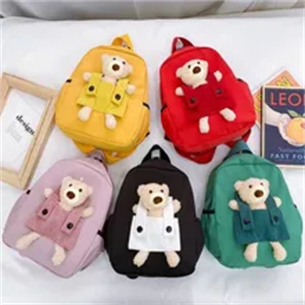 cartoon plush bear children backpacks kindergarten schoolbag cute animal kids gifts children school bags girls mini backpacks, Black
cartoon plush bear children backpacks kindergarten schoolbag cute animal kids gifts children school bags girls mini backpacks, Black