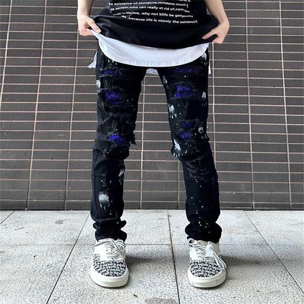 men's plus size jeans men's and women's long pants wide leg pants high street tight distressed denim pants 8l12, Black;brown
men's plus size jeans men's and women's long pants wide leg pants high street tight distressed denim pants 8l12, Black;brown