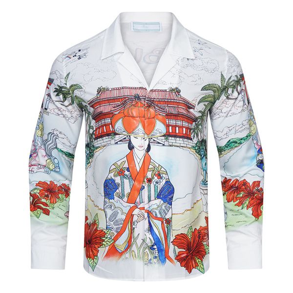 men's casual shirts luxury floral print for men's autumn long sleeve slim asual shirt business social formal dress street party t, White;black
men's casual shirts luxury floral print for men's autumn long sleeve slim asual shirt business social formal dress street party t, White;black