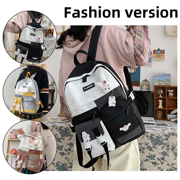 backpacks nylon travel bag with pendant cute sports large capacity zipper fashion simple multi pocket waterproof for 230818
backpacks nylon travel bag with pendant cute sports large capacity zipper fashion simple multi pocket waterproof for 230818