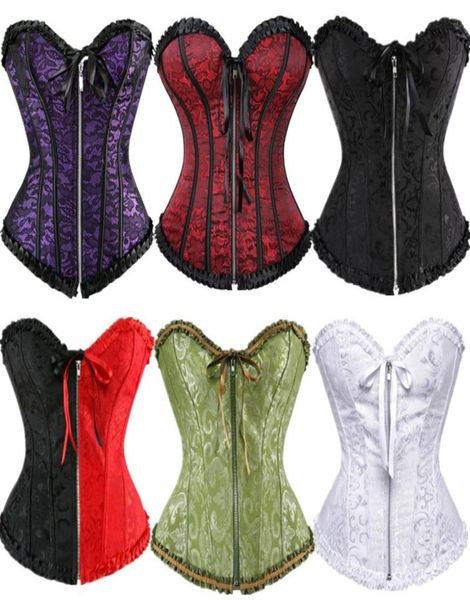 front zipper floral corset overbust corset waist trainer body shaper plus size6279682, Black;white
front zipper floral corset overbust corset waist trainer body shaper plus size6279682, Black;white