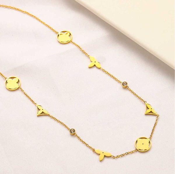 never fading 18k gold plated luxury brand designer pendants necklaces crystal stainless steel letter choker chain jewelry accessories gifts, Silver
never fading 18k gold plated luxury brand designer pendants necklaces crystal stainless steel letter choker chain jewelry accessories gifts, Silver