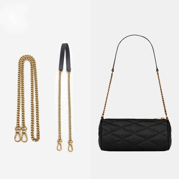 suitable for sade small cylinder bag replacement chain pure copper transformation shoulder strap underarm crossbody bag belt accessories 230, Black
suitable for sade small cylinder bag replacement chain pure copper transformation shoulder strap underarm crossbody bag belt accessories 230, Black