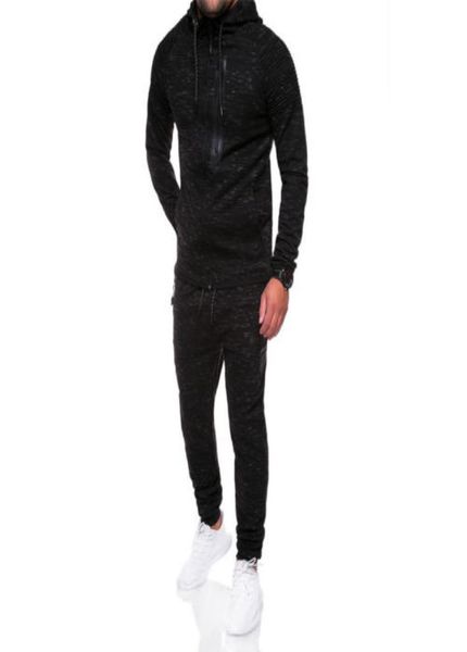 men tracksuit set zip up hoodie men039s sets suits set solid black autumn bottoms jogging joggers gym slim fit3030131, Gray
men tracksuit set zip up hoodie men039s sets suits set solid black autumn bottoms jogging joggers gym slim fit3030131, Gray