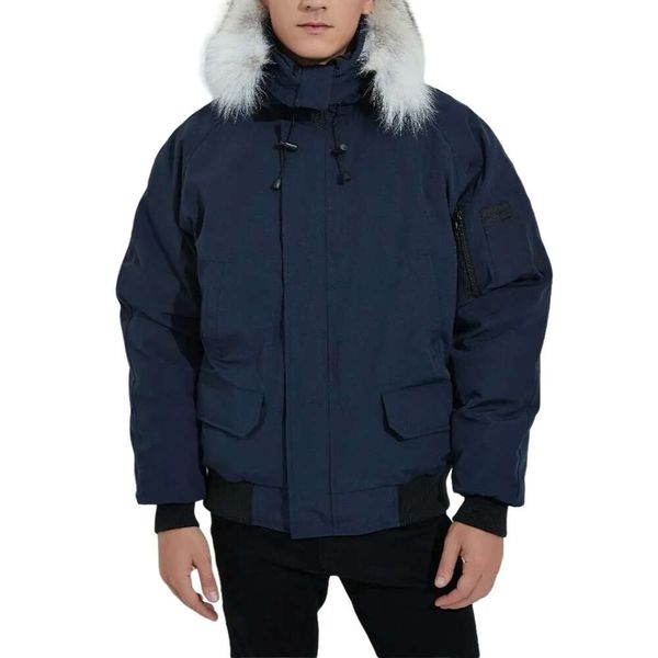 canadian winter goose jackets warm coatmens parkas outerwear coats outdoor sports white duck down windbreak long collar hat real wolf50, Black
canadian winter goose jackets warm coatmens parkas outerwear coats outdoor sports white duck down windbreak long collar hat real wolf50, Black