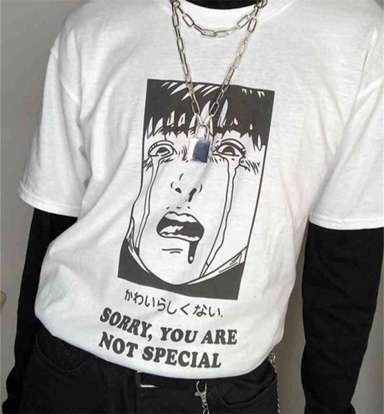 sorry you are not special anime tshirt 90s harajuku style oversized tee street manga shirt 2105124976402, White
sorry you are not special anime tshirt 90s harajuku style oversized tee street manga shirt 2105124976402, White