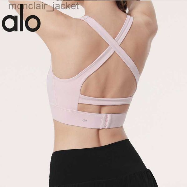 desginer alos yoga sports bra women's removable cotton cup back buckle fitness bra pilates training vest, White
desginer alos yoga sports bra women's removable cotton cup back buckle fitness bra pilates training vest, White