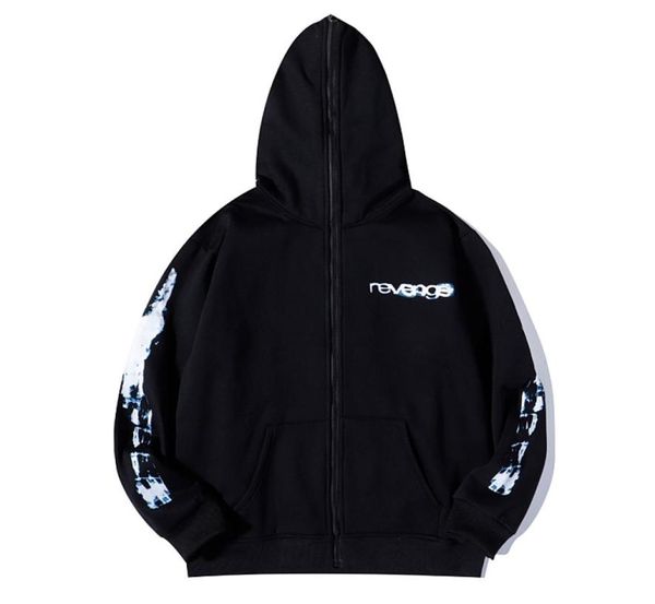 hip hop hoodie white print pullover men women 1 fleece outwear zipper coat2748821, Black
hip hop hoodie white print pullover men women 1 fleece outwear zipper coat2748821, Black