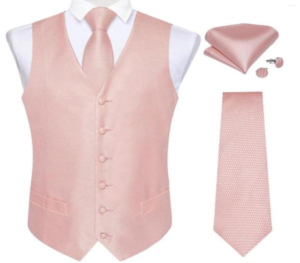men039s vests men39s wedding vest tie fashion silk pink cufflinks hanky set for formal dress suit or tuxedo man casual waist3373627, Black;white
men039s vests men39s wedding vest tie fashion silk pink cufflinks hanky set for formal dress suit or tuxedo man casual waist3373627, Black;white