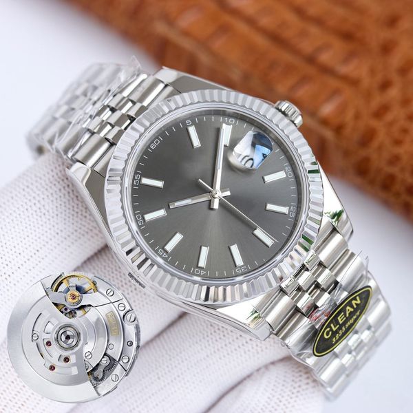 12 types clean factory watch v11 luxury mens watches silver case grey dial 126331 datejust eta3235 automatic waterproof 904l with serial num, Slivery;brown
12 types clean factory watch v11 luxury mens watches silver case grey dial 126331 datejust eta3235 automatic waterproof 904l with serial num, Slivery;brown