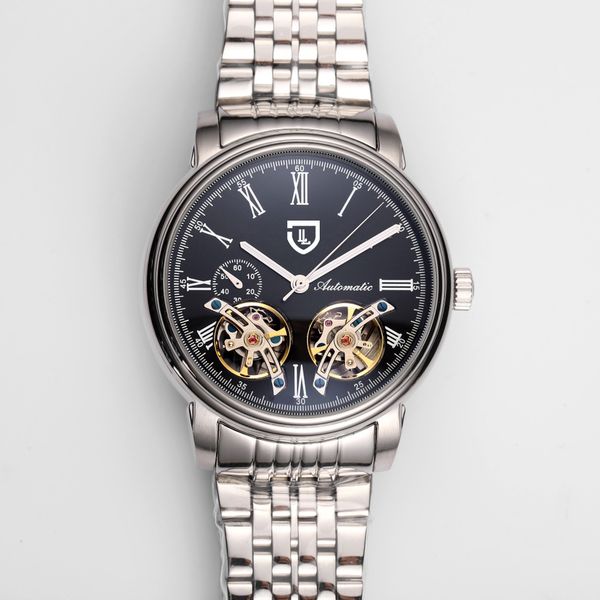 fashion watch men watch skeleton tourbillon hand-winding mechanical automatic watch classic natural leather watches gentleman business, Slivery;brown
fashion watch men watch skeleton tourbillon hand-winding mechanical automatic watch classic natural leather watches gentleman business, Slivery;brown
