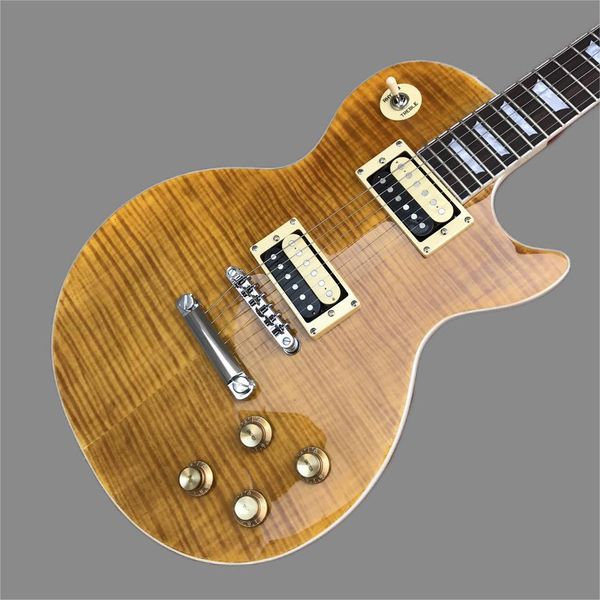 electric guitar with maple rosewood fingerboard, 2 humbucking pickup, flame ing
electric guitar with maple rosewood fingerboard, 2 humbucking pickup, flame ing