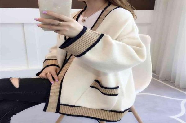 women039s cardigan knitted korean fashion stripe wool sweater for women winter long sleeve vneck casual knitwear coats female 8419510, White;black
women039s cardigan knitted korean fashion stripe wool sweater for women winter long sleeve vneck casual knitwear coats female 8419510, White;black