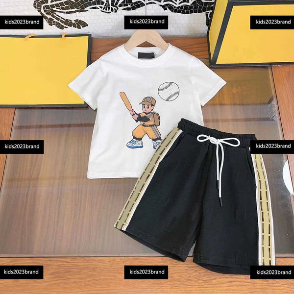 baby clothes kids designer clothes child sets summer 2pcs kids designer t shirt and letter stripe shorts size 110-150 cm mar23, White
baby clothes kids designer clothes child sets summer 2pcs kids designer t shirt and letter stripe shorts size 110-150 cm mar23, White